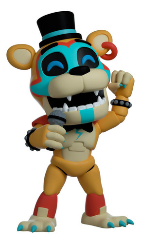 Figura De Vinilo Youtooz Glamrock Freddy 11.94 Cm Fnaf