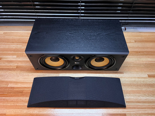 Increíble Bafle Central B&w Cc-6!!!!! Tbaudio Negro (Usado)
