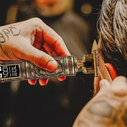 Máquina De Cortar Cabelo E Barba Com 3 Velocidades De Corte