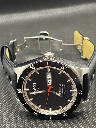 Relógio Tissot Prs 516 Aut. Valjoux 7750 Amarelo Azul Preto (Usado)