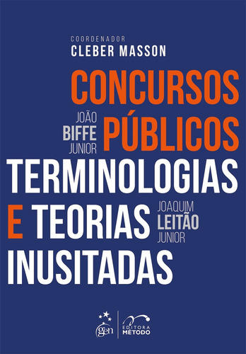 Concursos públicos - terminologias e teorias inusitadas, de Biffe Junior, João. Editora Forense Ltda., capa mole em português, 2016