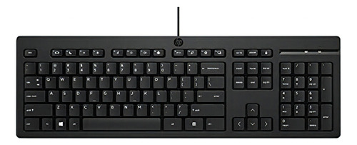 Teclado Hp 125, Negro