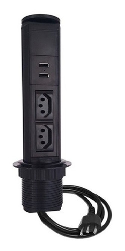 Torre De Tomada 20a Com Carregador Usb 2.1a