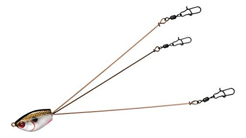 Lures Brella 3 Wire Rig, Multi, Talla Única.