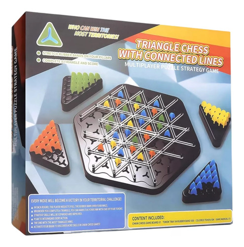 Triangle Chess - Triggle Ajedrez Juego De Mesa Alternativo