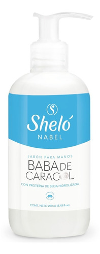 Jabón Liquido Manos Baba Caracol Manchas Hidratación Sheló