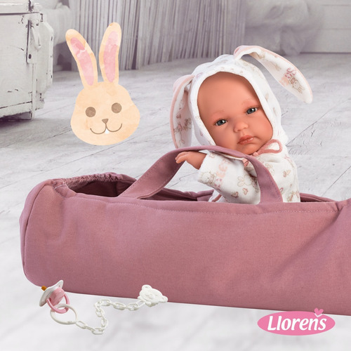 Muñeca Bimba Y Su Cambiador 35cm Bebe Reborns Llorens España
