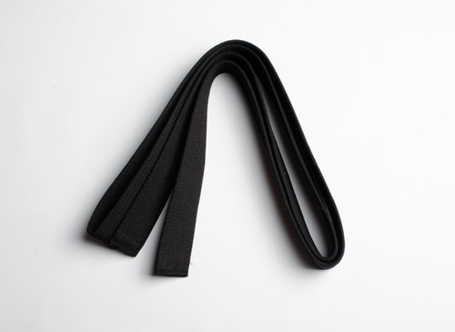 Cinturones Taekwondo Okio Negro Master 2.2m 12 Cos 5cm Relle