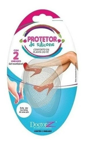 Imagem 3 de 9 de Protetor De Silicone Conforto Da Planta Dos Pés