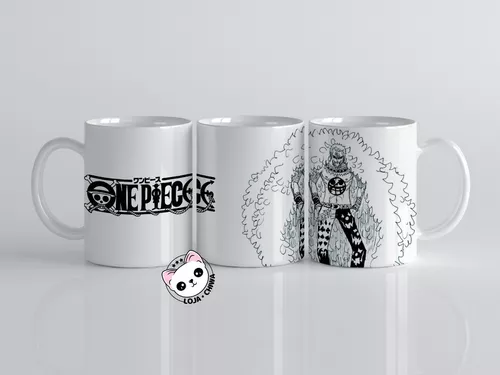 Caneca Anime Mangá One Piece Personagens