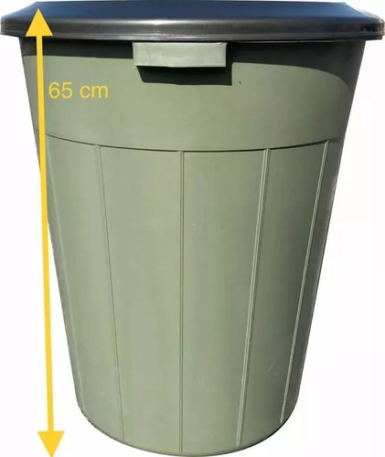 Contenedor, Bote, Tambo Para Agua O Basura 100 Litros