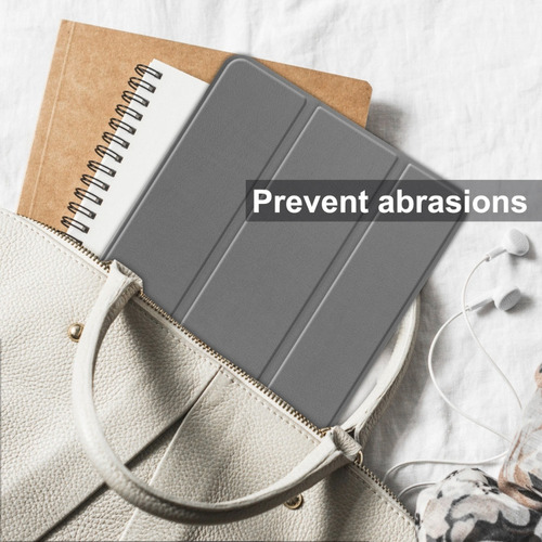 Jidihu Funda De Piel Gris For Blackview Oscal Pad 10
