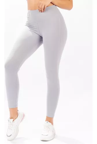 Leggins Plateado Metalico