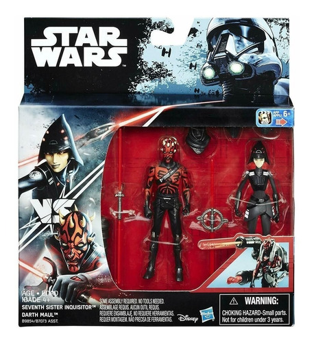 Star Wars 3.75 Rogue One Seventh Sister & Darth Maul Rebels