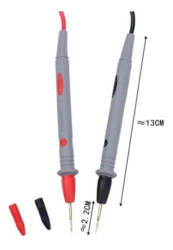 Imagem 3 de 10 de Ponta De Prova Agulha Multimetro Smd 1000v 20a Excelente