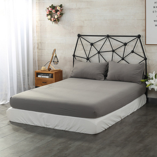 Sábana Bajera Ajustable, Funda De Colchón O Almohada Sólida,