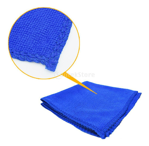 6 Toalla De Limpieza Para Coche De 25x25cm, Microfibra, Muy