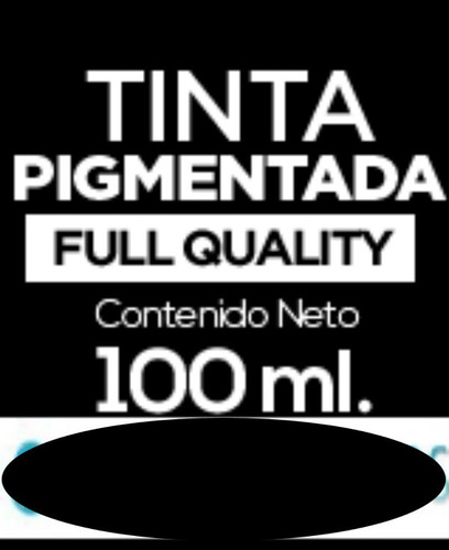 Imagen 2 de 4 de Tinta Pigmentada Black 100cc Para Canon G5010 G7010 G6010 Pg