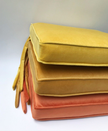 Imagen 3 de 8 de 6 Almohadones Para Sillas Altos 40x40x7cm