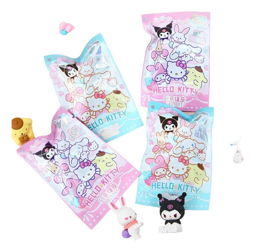 Goma Sorpresa Sanrio Cinnamoroll Hello Kitty