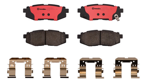 Balatas Ceramicas Tra Subaru B9 Tribeca 06/07 Brembo