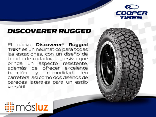 4 Llantas Discoverer Rugged Trek Cooper 265/65r18 116t Xl