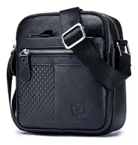 Comprar Bolso\u002Fbandolera Hombre Cuero Genuino Bull Captain Cruzado