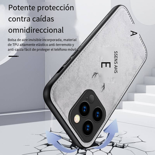 Funda Protectora Suave Para Redmi Note 12s 4g, Material Apto Para Caídas, Transpirable Y Antihuellas