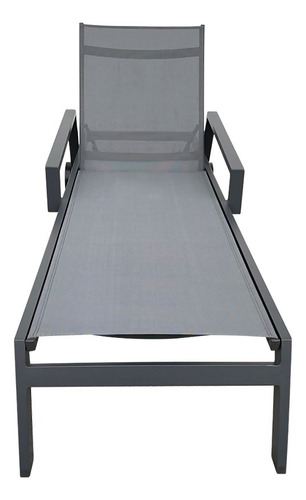 Camastro Reclinable Estructura De Aluminio & Llantas Madrid
