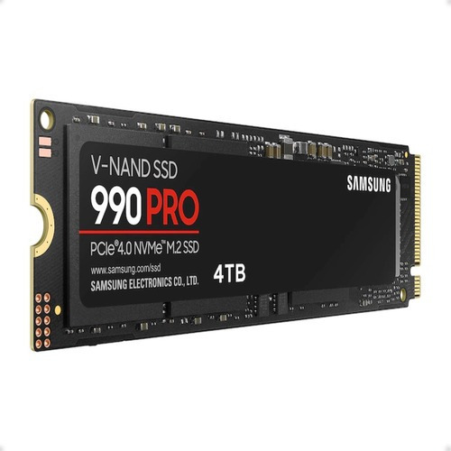 Ssd Samsung M.2 990 Pro Nvme 4.0 4tb Pcie 7450mb/s