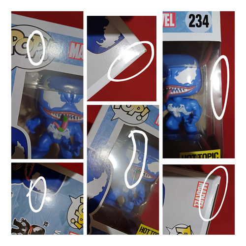 Funko Pop Venom 234 Azul Marvel