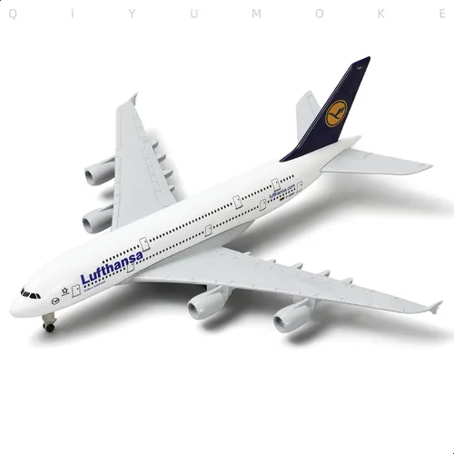 Airbus A380 1:300 Etihad Modelo De Avión De Metal Fundido A