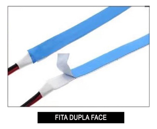 Fita Led 12v Cob 2700k Rolo 50 Metros 10w Sala Ambiente