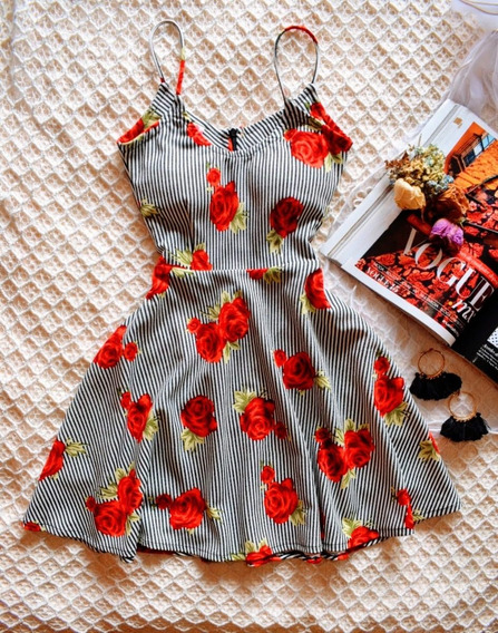 Vestido Ajustado Vestido De Tirantes Floral Shein Vestidos Cortos