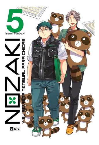 Manga Nozaki Y Su Revista Mensual Para Chicas Tomo 05 - Ecc