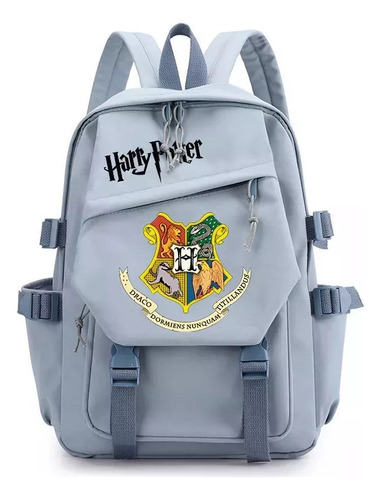 Mochila Mágica Harry Potter Double Casis Para Estudiantes