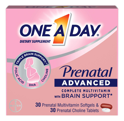 One A Day Multivitamnico Completo Prenatal Avanzado Para Muj