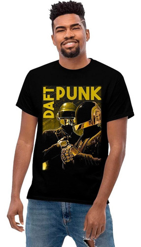 Playera Daft Punk 01 Electronica Grupos Musicales Beloma