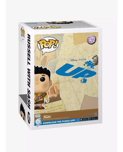 Funko Pop! Disney Pixar Up Russell With Sash 1472 Boxlunch