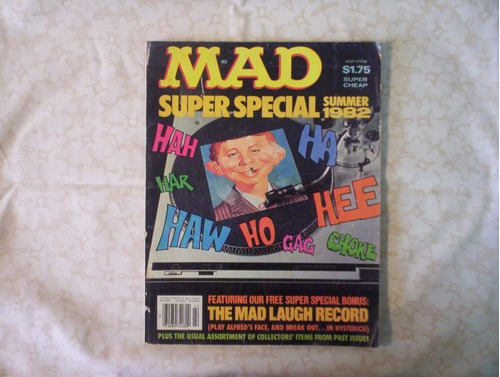 Mad Super Especial De 1982, Mas Disco De Vinil De 33 Rpm 