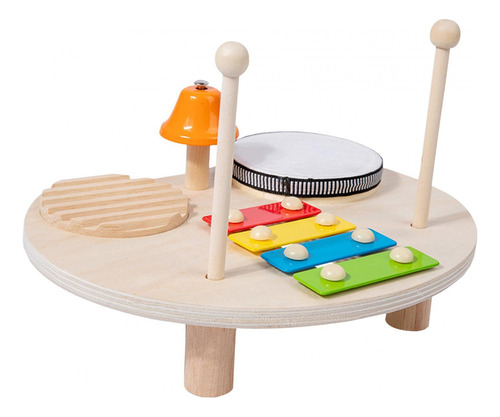 Juego De Batería For Niños, Xilófono De Madera, Juguete