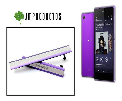 Tapas Sony Xperia Z2 Puerto Sim Carga Usb Y Micro Sd Full