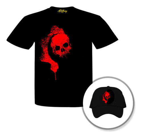 Playera Niño Gears Combo Con Gorra Gears5 Juegos Killroy