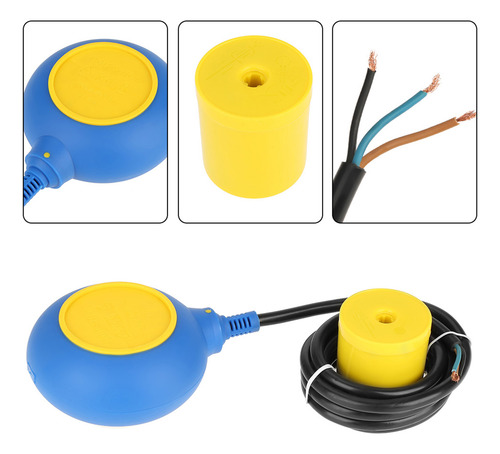 Interruptor De Flotador Controlador De Nivel De Agua Sensor