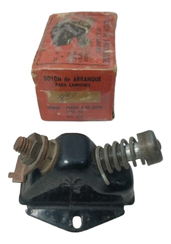 Boton De Arrande De Piso Dodge Fargo Desoto 1936/1946 Okm