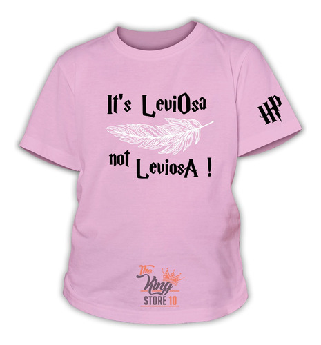 Polera De Niño, Leviosa, Harry Potter, Fans / Thekingstore