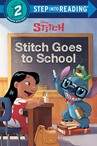 Book : Stitch Goes To School (disney Stitch) (step Into...
