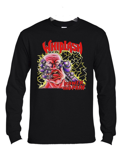 Polera Ml Whiplash Power And Pain Metal Abominatron