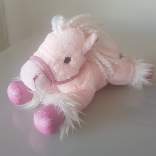 Peluche Caballo Rosado