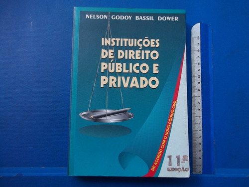 Livro Instituições De Direito Público E Privado Nelson Godoy
